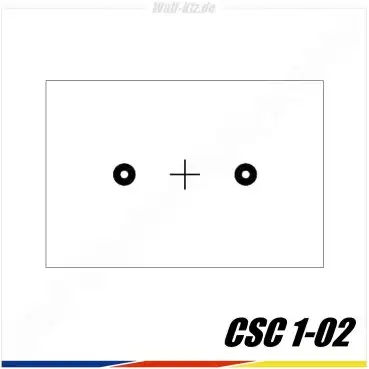 Hella Gutmann CSC-Tool Kalibriertafel Mercedes Benz, Volvo, Polestar & VW CSC 1-02